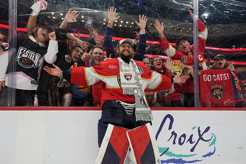 Florida Panthers goaltender Sergei Bobrovsky